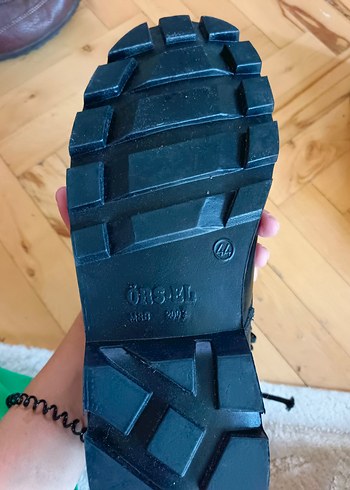 Siyah Askeri Bot Kamuflaj Desenli Erkek Bot - Görsel 5