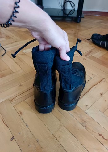 Siyah Askeri Bot Kamuflaj Desenli Erkek Bot - Görsel 3