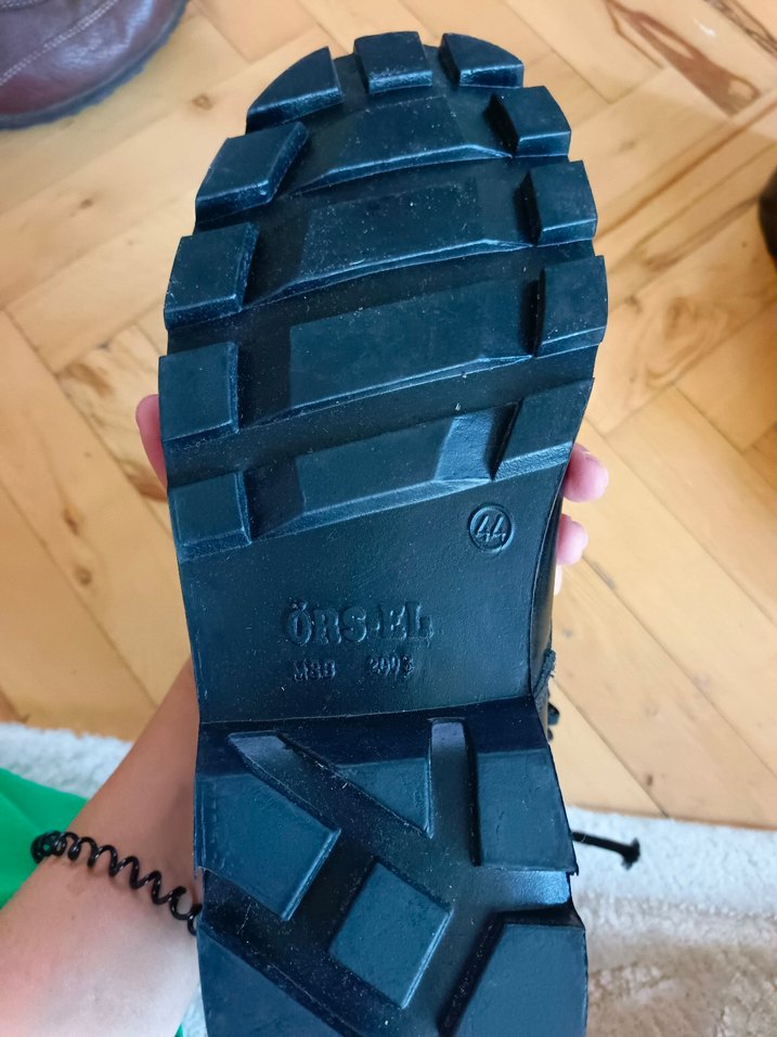 Siyah Askeri Bot Kamuflaj Desenli Erkek Bot - Görsel 5