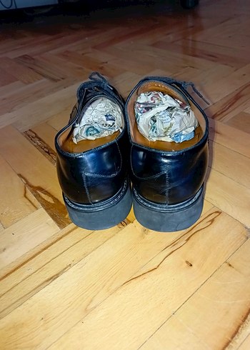 Siyah Klasik Erkek Deri Ayakkabı - Görsel 3