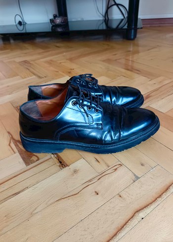 Siyah Klasik Erkek Deri Ayakkabı - Görsel 6