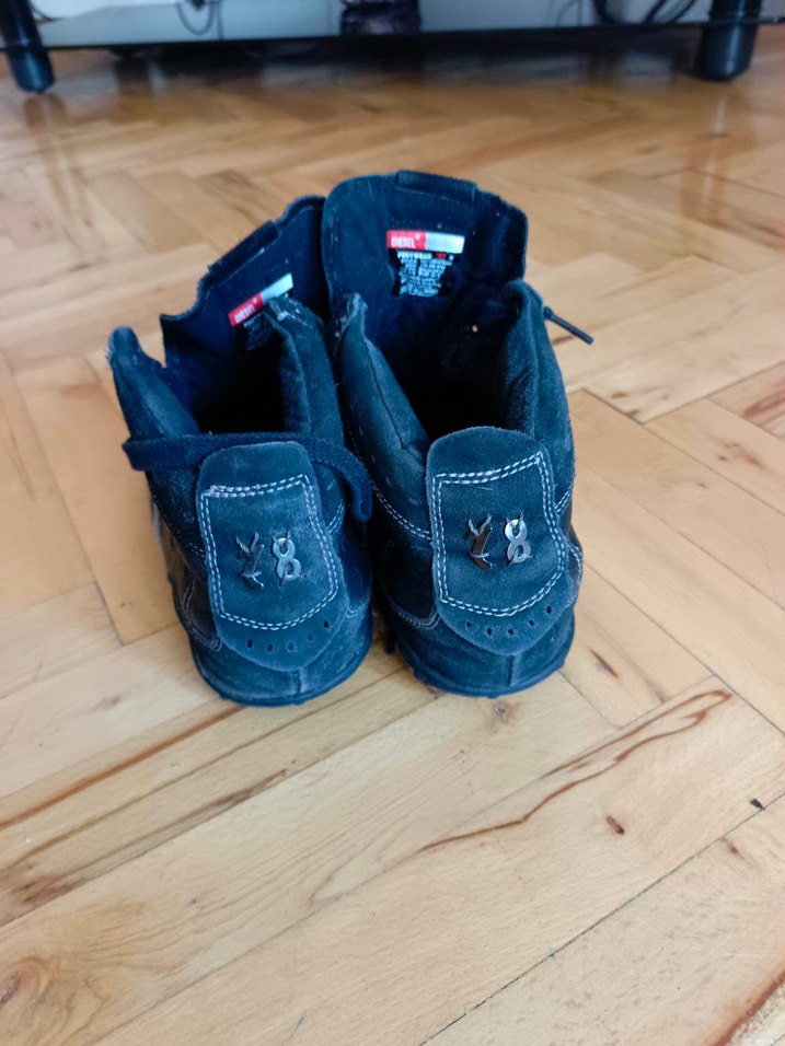 Lacivert Denim Erkek bot Ayakkabı - Görsel 5