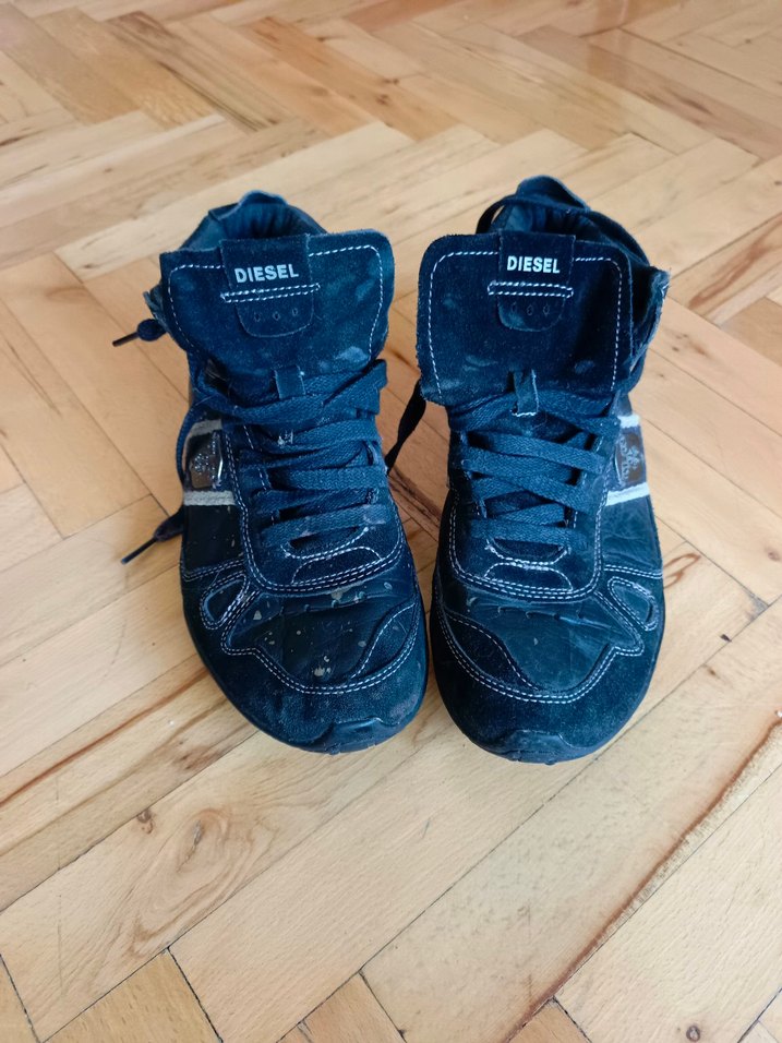 Lacivert Denim Erkek bot Ayakkabı - Görsel 2