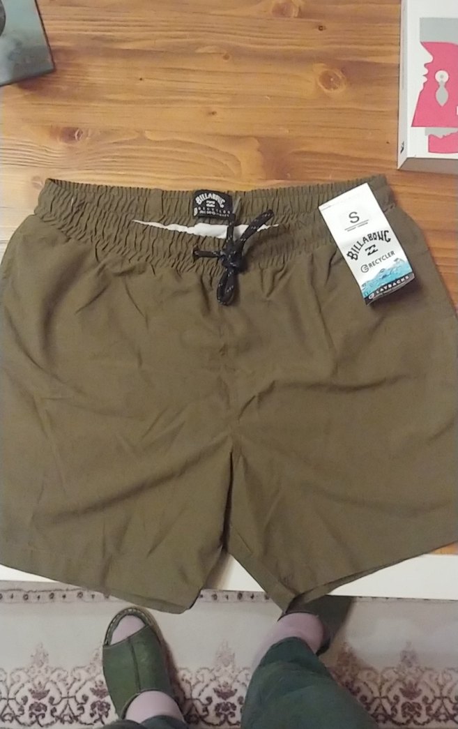 Erkek haki Midi Yüzme Şortu - Görsel 4