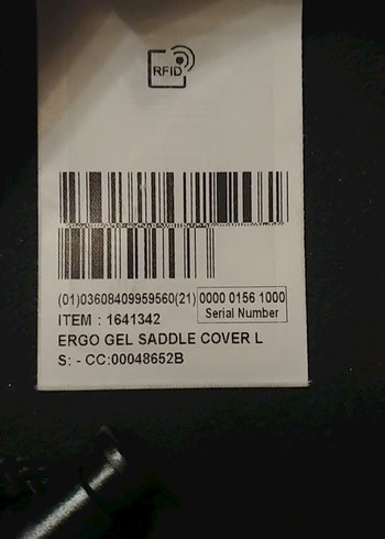 Siyah Comfort Jel Bisiklet Sele Kılıfı - Görsel 5