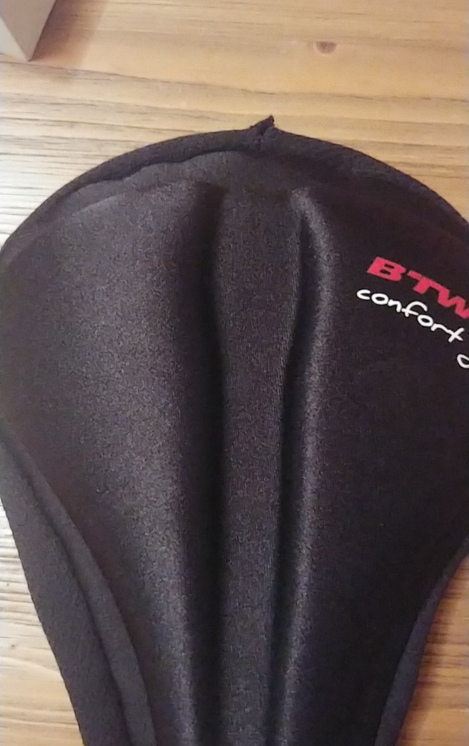 Siyah Comfort Jel Bisiklet Sele Kılıfı - Görsel 2