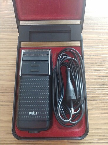 Braun traş makinası.
