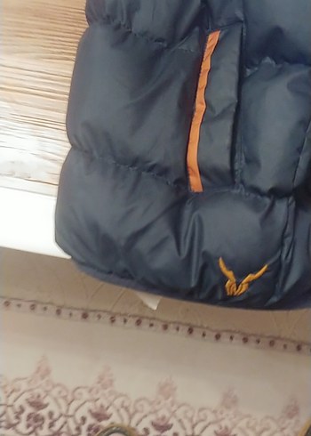 Fermuarlı Yüksek Yakalı petrol mavisi Erkek Yelek - Görsel 7