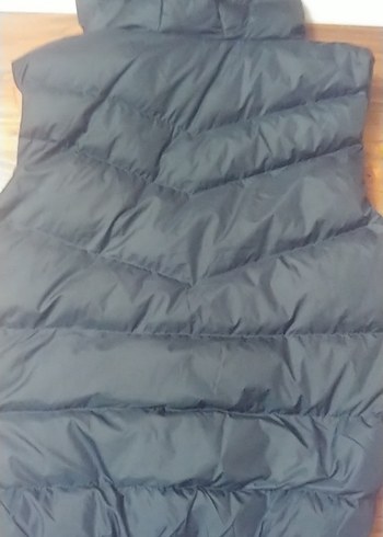 Fermuarlı Yüksek Yakalı petrol mavisi Erkek Yelek - Görsel 9