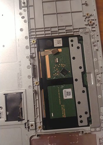 Gri Laptop Klavyesi ve Dokunmatik Panel - Görsel 7