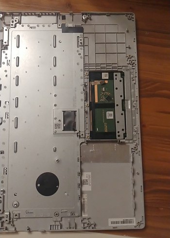 Gri Laptop Klavyesi ve Dokunmatik Panel - Görsel 6