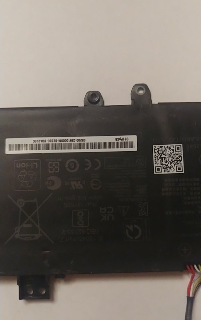 Asus Siyah Laptop Bataryası - Görsel 2