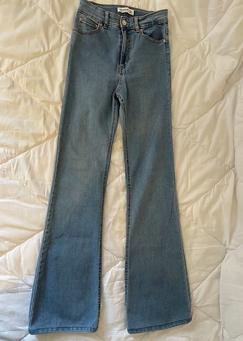 PULL&BEAR İSPANYOL PAÇA JEAN - Görsel 6