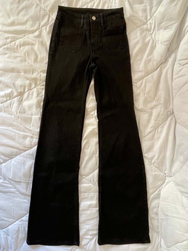 H&M İSPANYOL PAÇA PANTOLON - Görsel 4