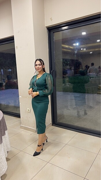 Yeşil abiye