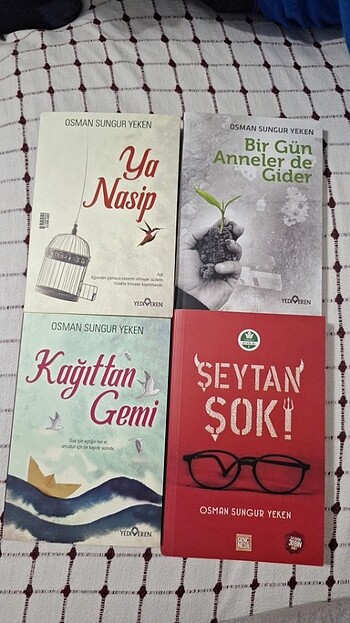 Osman Sungur yeken 4 kitap 