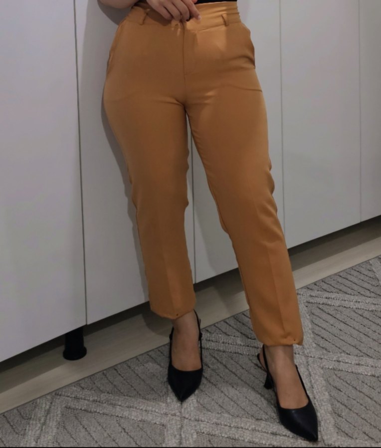 Bej Kadın havuç  Pantolon - Görsel 2