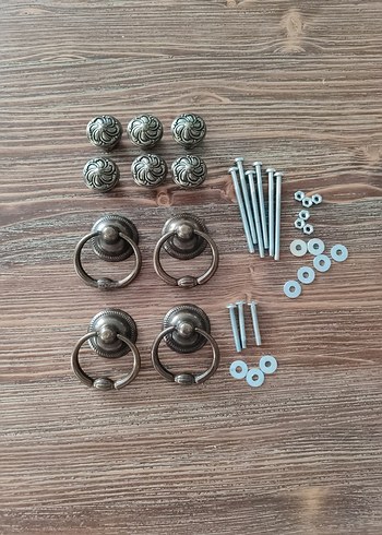 Metal Kapı ve Çekmece Kulpları Seti