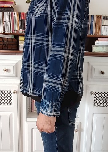 Lee Cooper Gri Ekose Erkek Gömlek