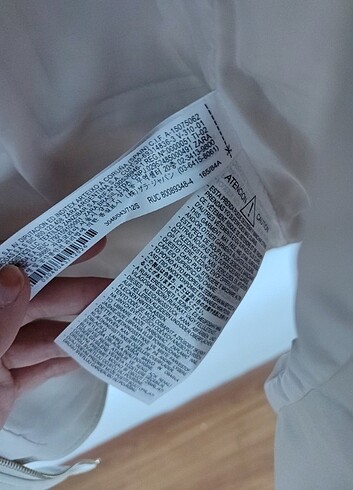 Zara deri ceket - Görsel 5