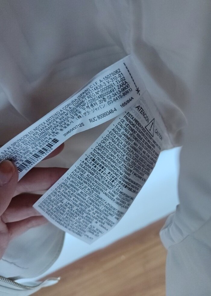 Zara deri ceket - Görsel 5