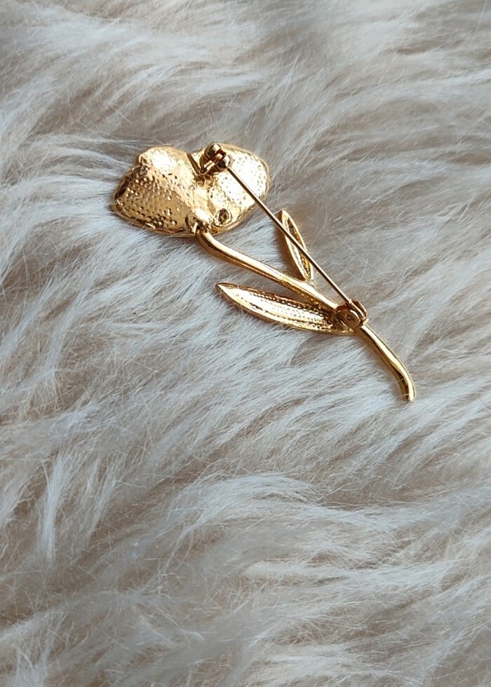 Çiçek broş - Görsel 3
