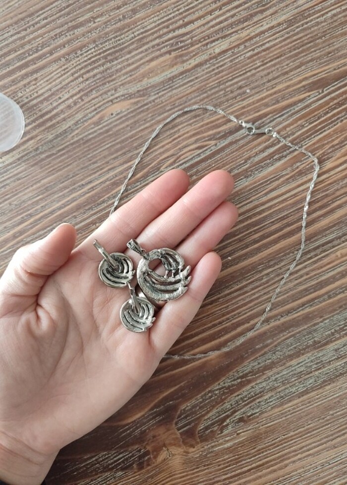 Gümüş takı seti - Görsel 2