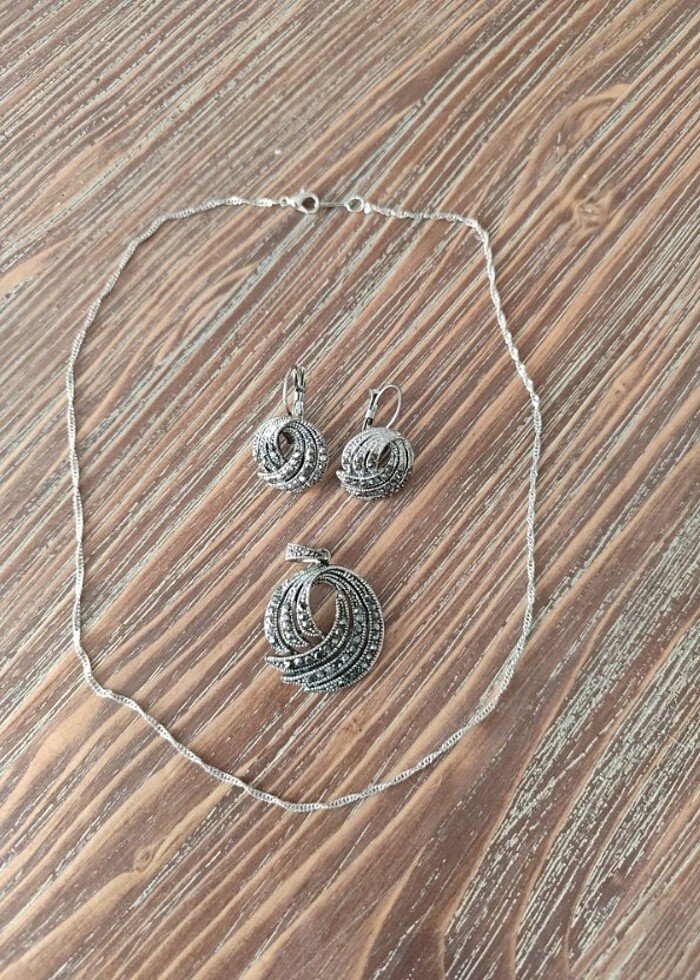 Gümüş takı seti - Görsel 4