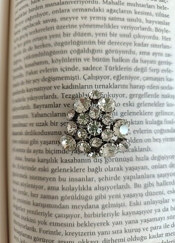 Beden gri Renk Parlak broş