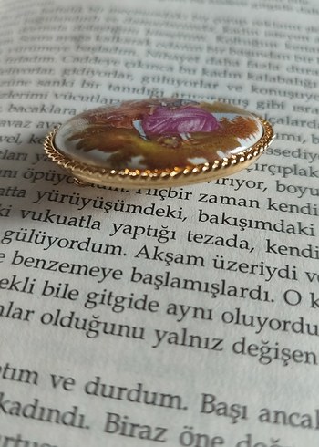 Vintage Bohem Broş - Görsel 2