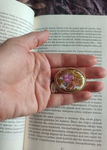 Vintage Bohem Broş - Görsel 4