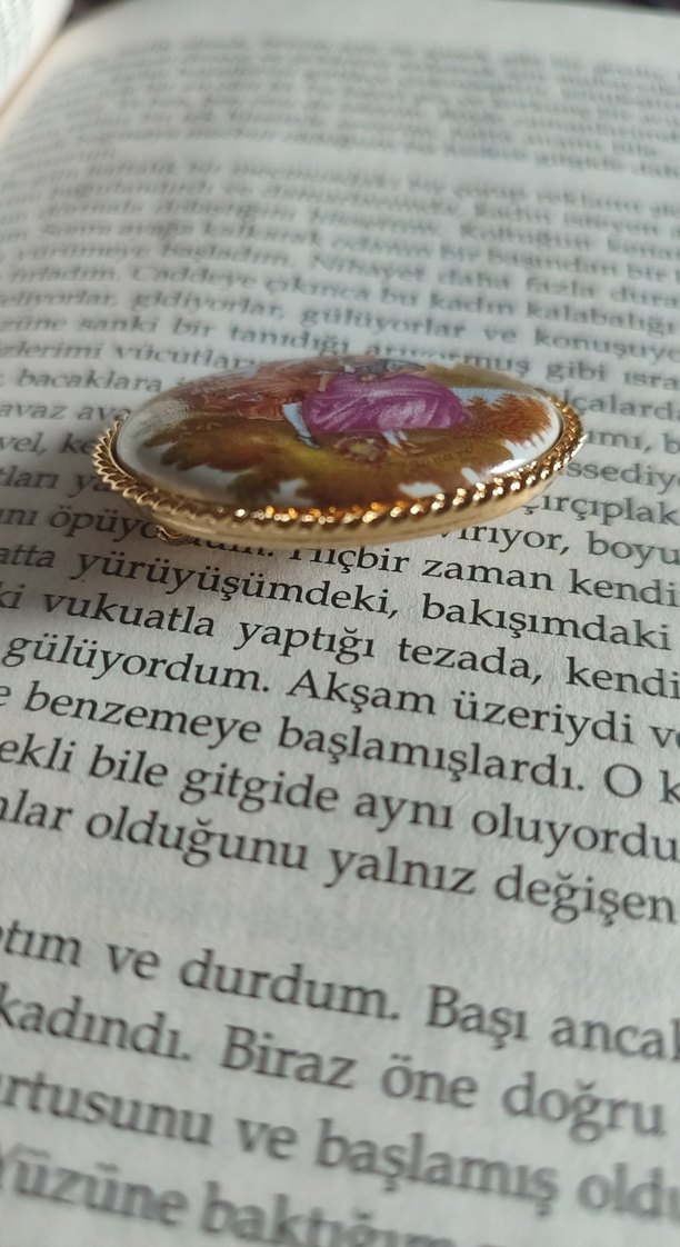 Vintage Bohem Broş - Görsel 2