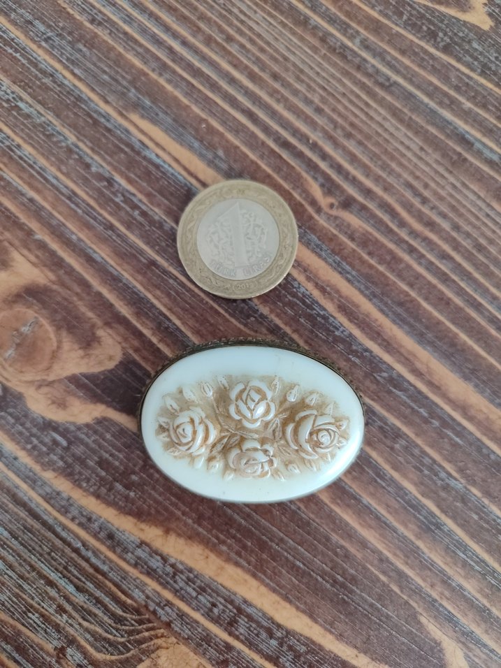 vintage broş - Görsel 2