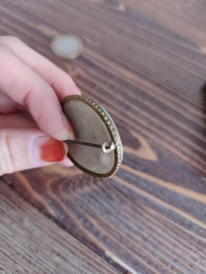 vintage broş - Görsel 5