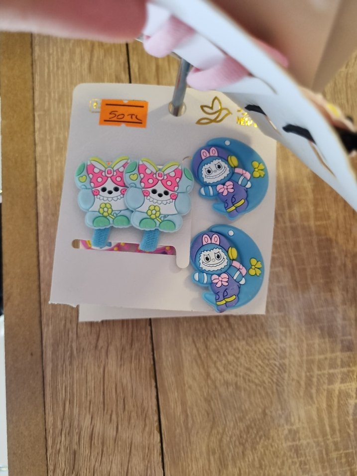 Mor Gotik Tarzı Çocuk Saç Tokası Seti - Görsel 4