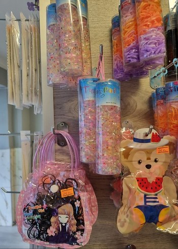 Renkli Bohem Elastik Saç Bantları - Görsel 2