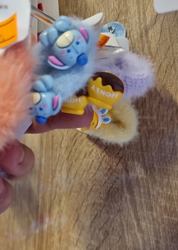 Beyaz Pastel Çocuk Saç Tokası Velcro - Görsel 7