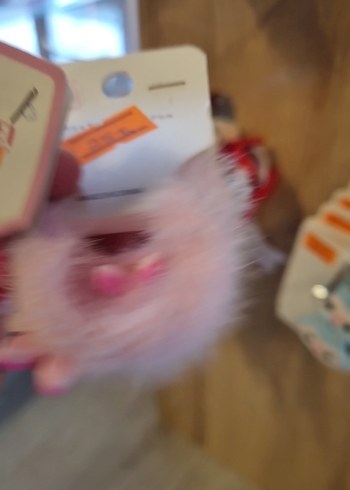 Beyaz Pastel Çocuk Saç Tokası Velcro - Görsel 3