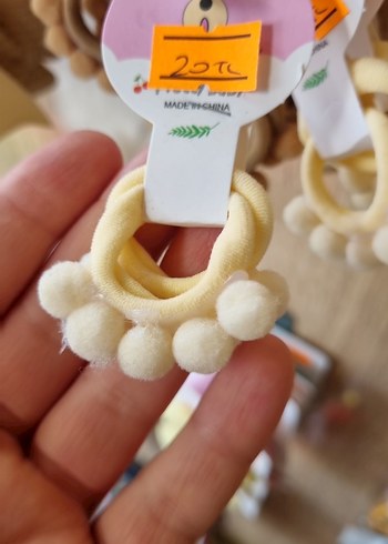 Pastel Bohem Elastik Saç Tokası - Görsel 2