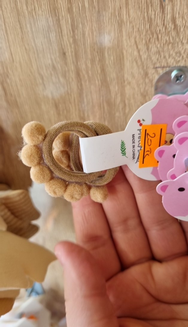 Pastel Bohem Elastik Saç Tokası - Görsel 3