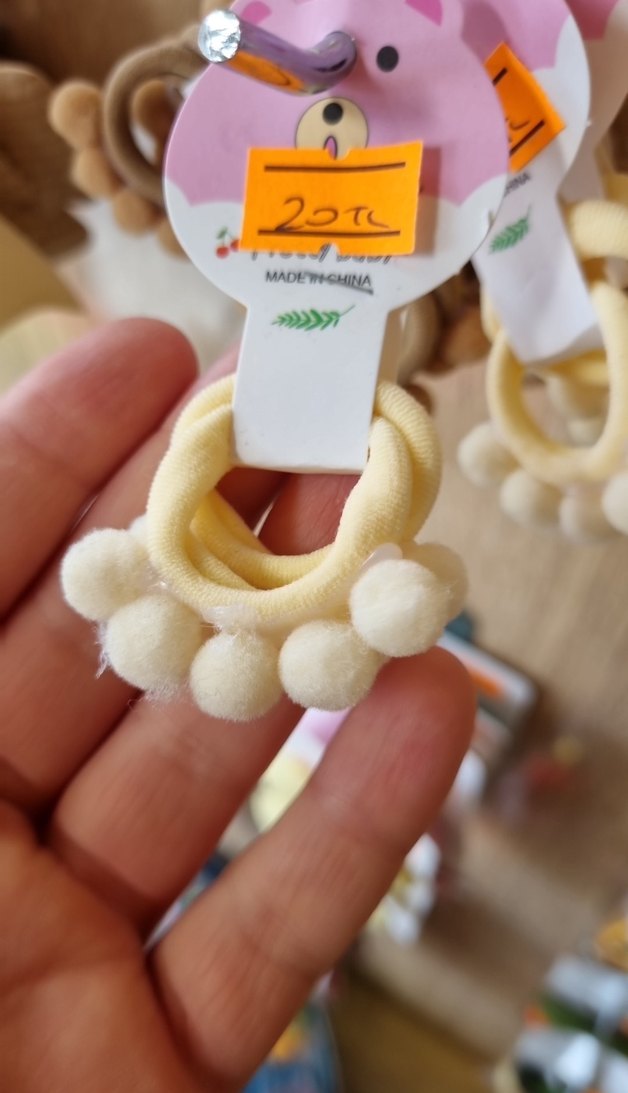 Pastel Bohem Elastik Saç Tokası - Görsel 2