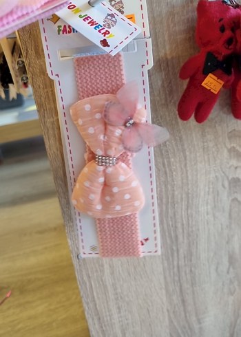 Nakışlı Pembe Bohem Fiyonk Toka - Görsel 2