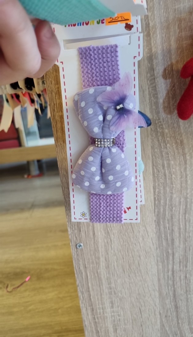 Nakışlı Pembe Bohem Fiyonk Toka - Görsel 4