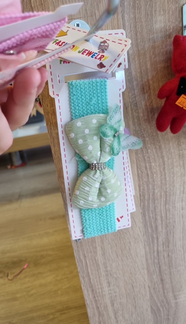 Nakışlı Pembe Bohem Fiyonk Toka - Görsel 3