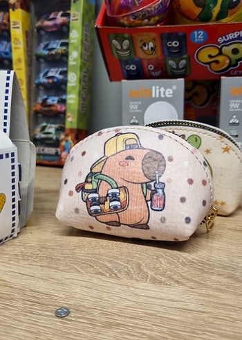 Renkli Baskılı Fermuarlı Çocuk Cüzdanı - Görsel 3