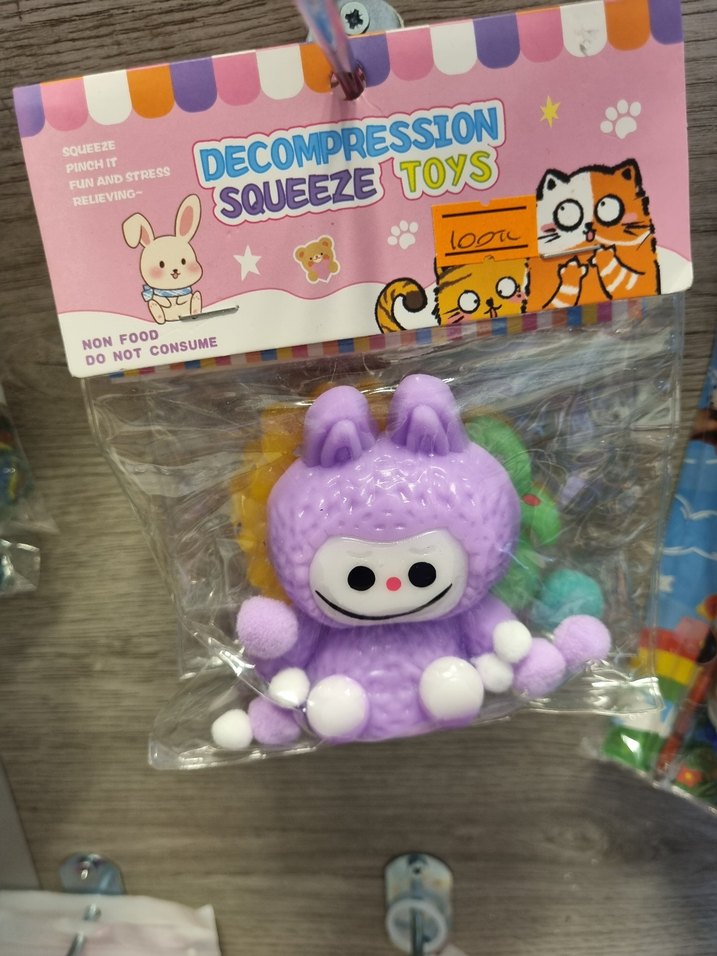 Pastel Renkli Decompression Sıkma Oyuncak - Görsel 4