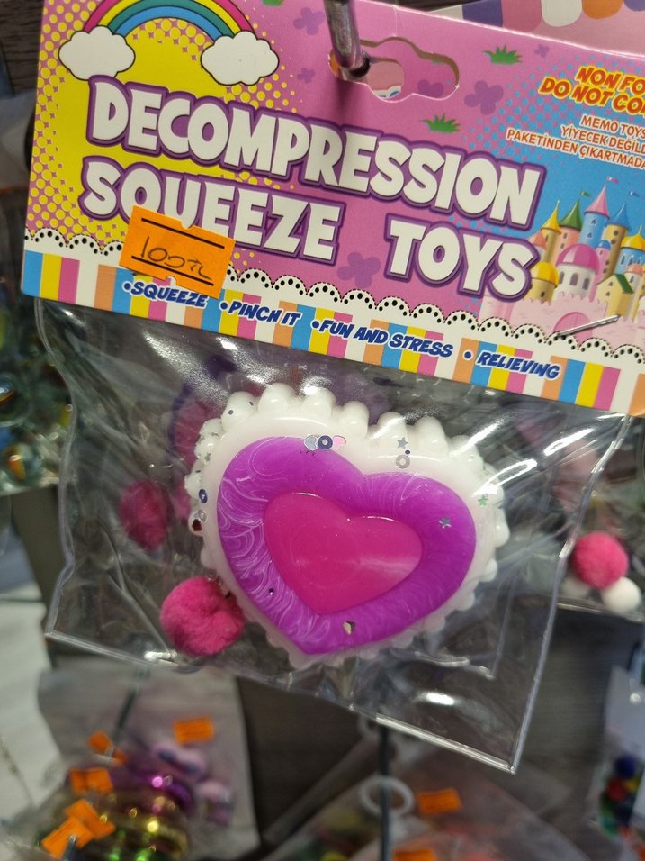 Pastel Renkli Decompression Sıkma Oyuncak - Görsel 2