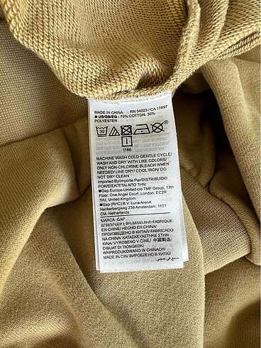 xs Beden camel Renk GAP Sweatshirt