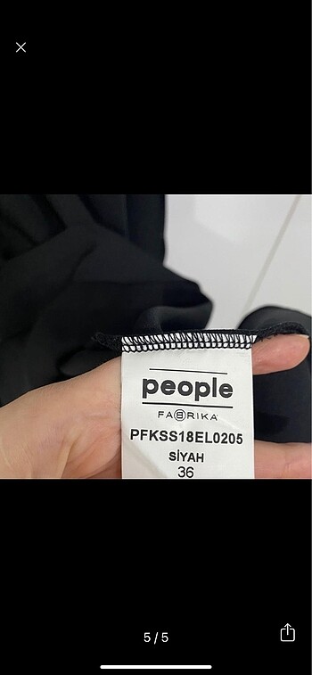 Omuzları bağcıklı mini elbise siyah - Görsel 5