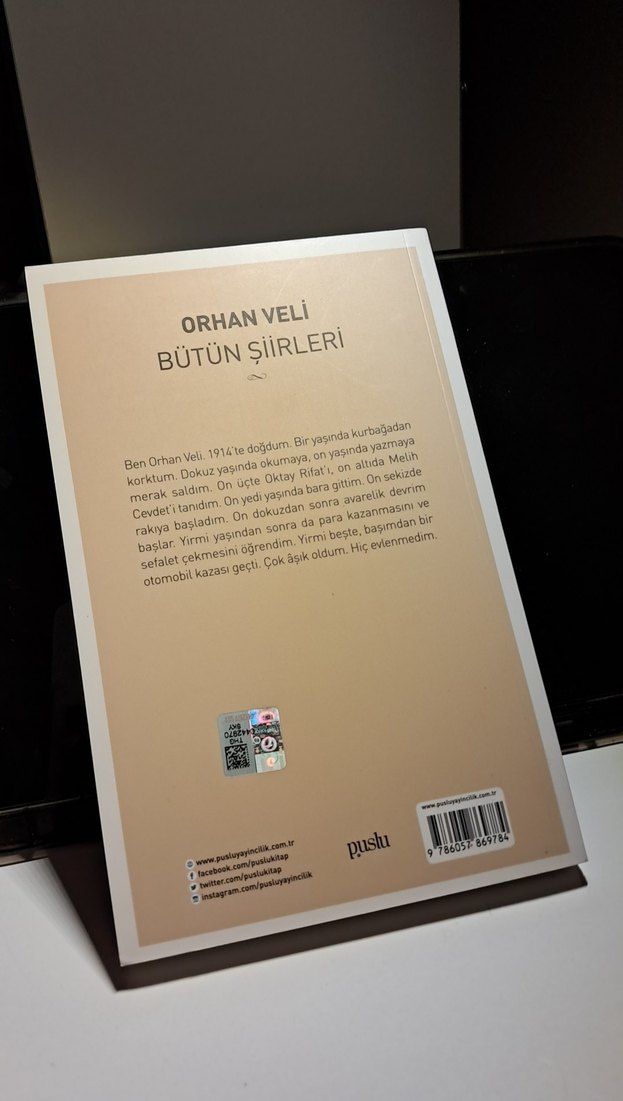 Orhan Veli - Bütün Şiirleri Kitabı - Görsel 2